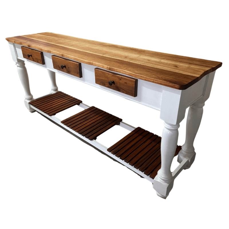 Famous Creations - Entrance Hall Table With Three Drawers